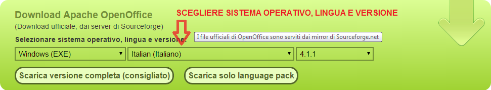 Per Scaricare Open Office